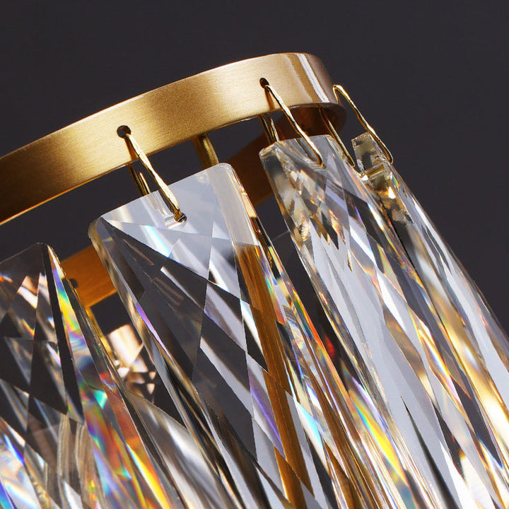 Contemporary Luxury Branch Crystal Copper 6/8/10/15 Light Chandelier For Living Room