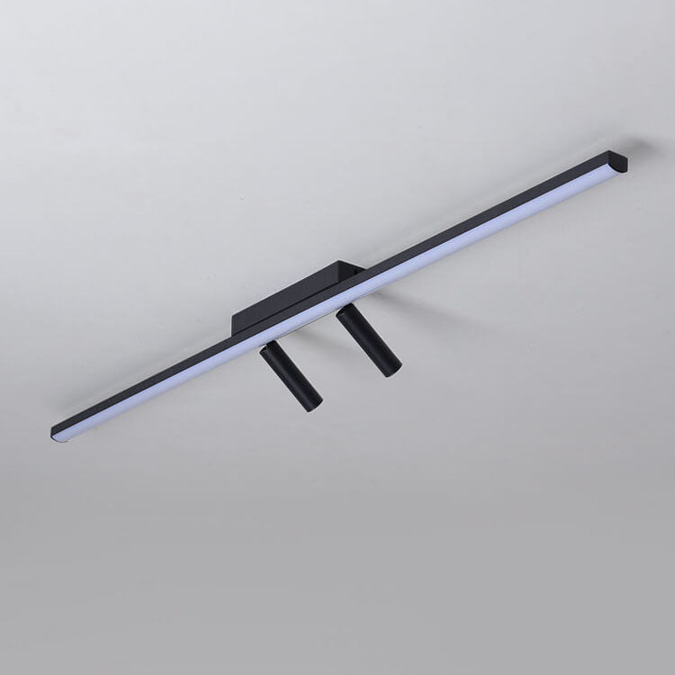 Nordischer minimalistischer Acryl-Langstreifen-Track-Strahler LED-Deckenleuchte 