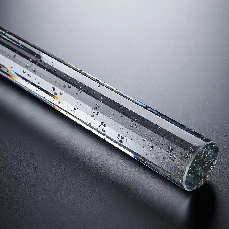مصباح حائط عصري فاخر على شكل أسطوانة من الكريستال LED لغرفة المعيشة 