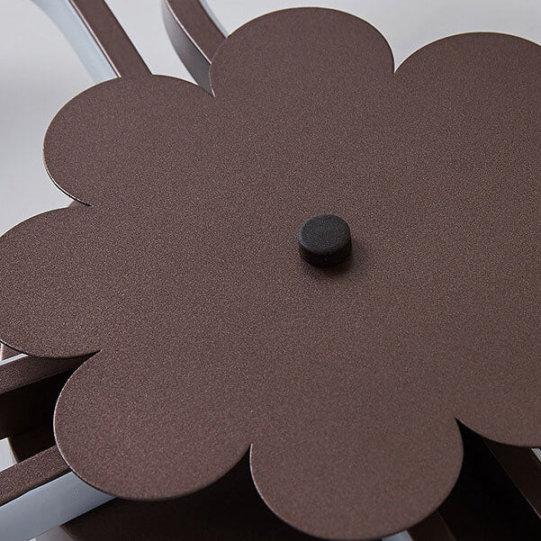 Contemporary Creative Clover Design Silicone Aluminum LED Flush Mount Ceiling Light For Living Room &amp; Bedroom