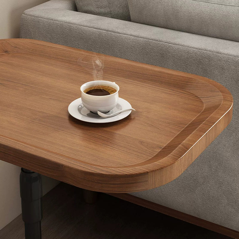 Moderner minimalistischer rechteckiger künstlicher Paneel-Hardware-Beistelltisch für das Wohnzimmer 