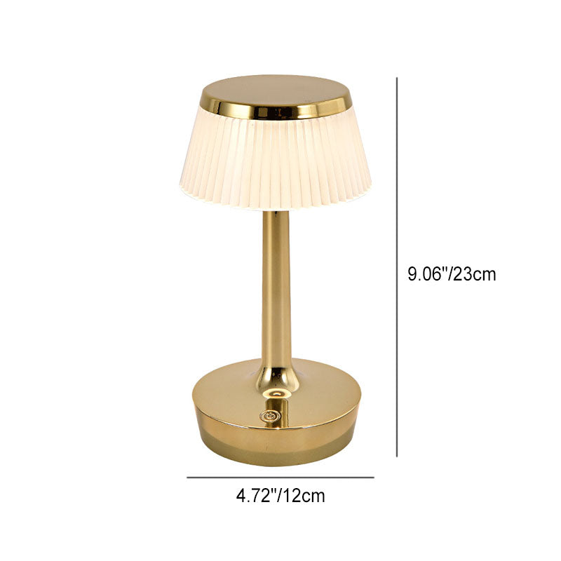 مصباح طاولة LED أكريليك ABS عصري إبداعي على شكل فطر لغرفة النوم 