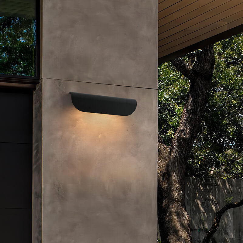 Lámpara de Aplique de Pared LED de Tira Larga de Aluminio Simple Impermeable para Exteriores 