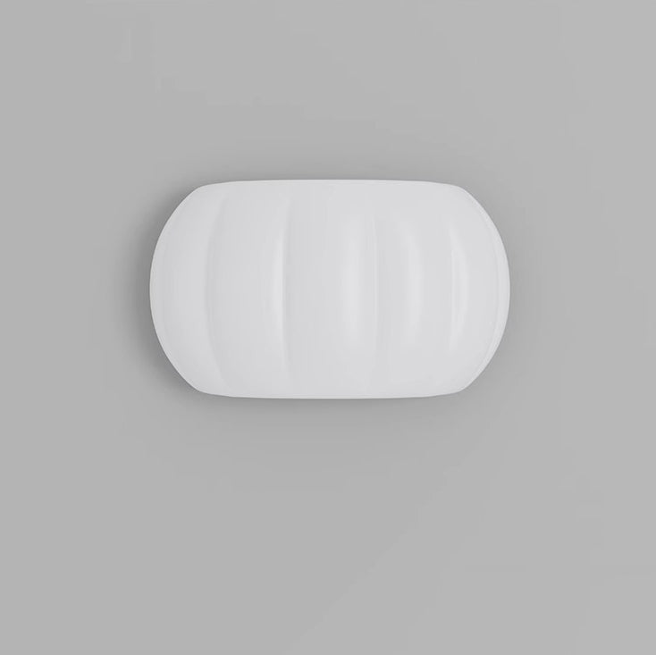 مصباح حائط LED بظل أكريليك على شكل يقطينة حديثة وبسيطة من الحديد لغرفة النوم 