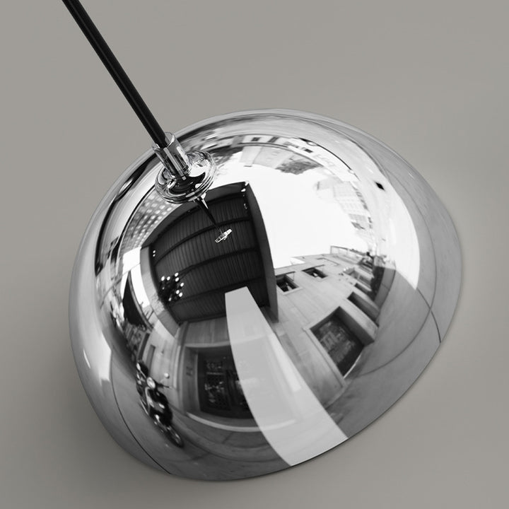 Lustre LED en aluminium avec anneau elliptique géométrique minimaliste moderne en cristal pour salon 
