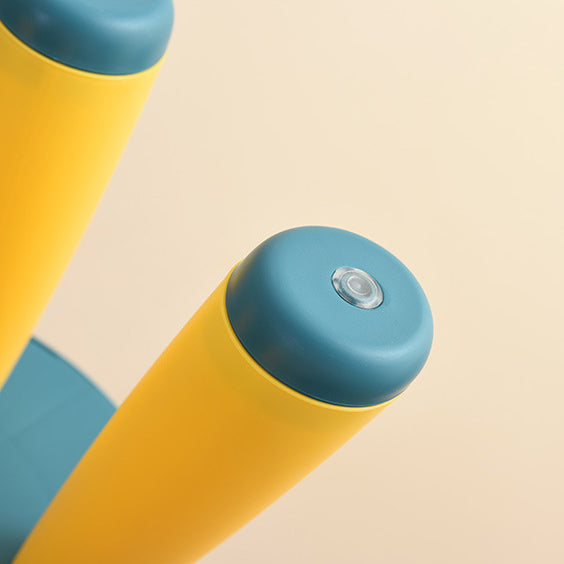 Tabouret rond en plastique pour enfants créatif contemporain avec dossier en forme de dinosaure pour le salon 