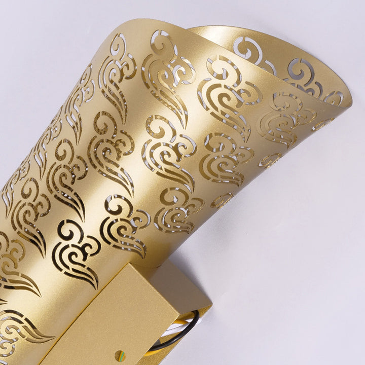 Lámpara Aplique de Pared de 2 Luces de Tubo Largo de Acero Inoxidable Vintage Tradicional para Dormitorio 