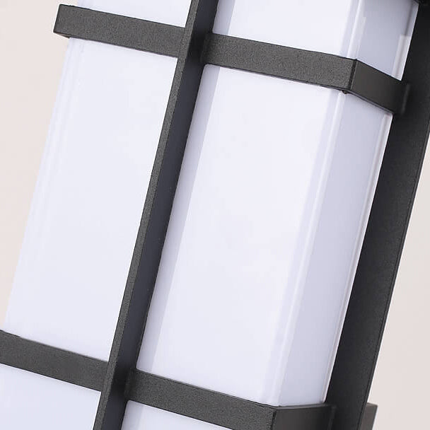 Lámpara de Aplique de Pared para Paisaje de Patio al Aire Libre LED Impermeable Solar Industrial 