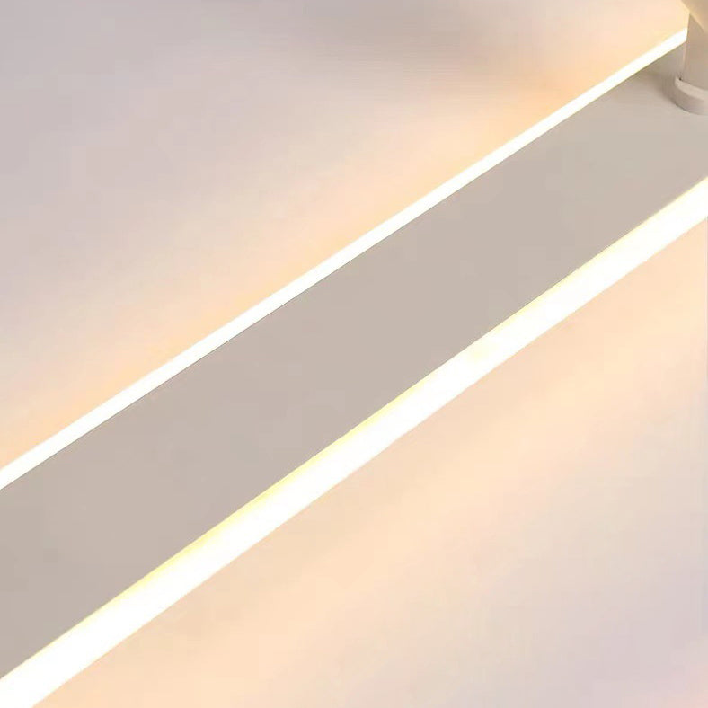 Moderne minimalistische Acryl lange Spotlight Track Licht LED Unterputz Deckenleuchte für Wohnzimmer 