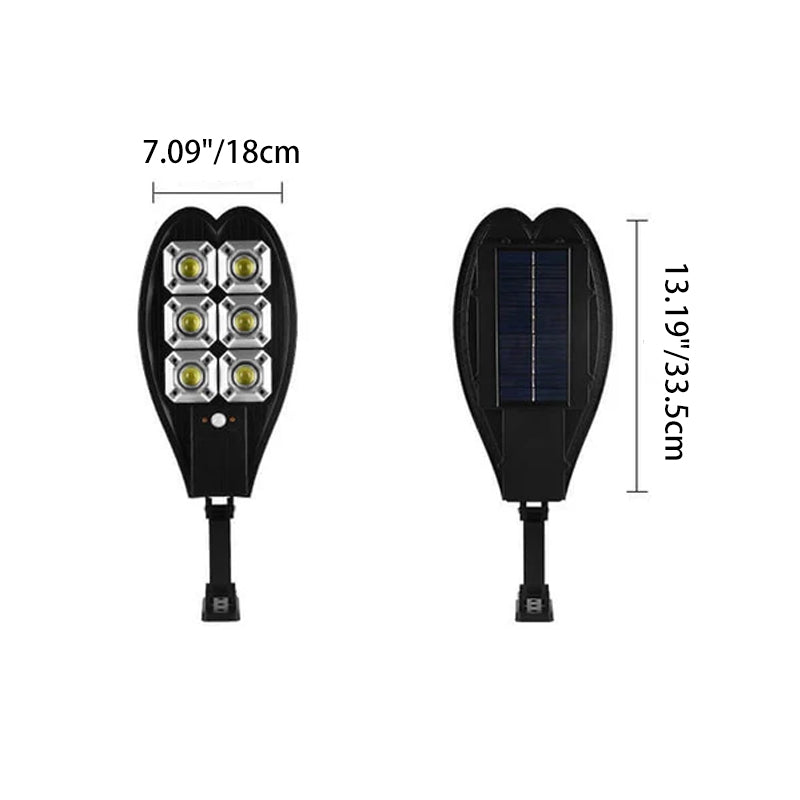 مصباح حائط خارجي بتصميم سيف LED يعمل بالطاقة الشمسية مع استشعار حركة الجسم 