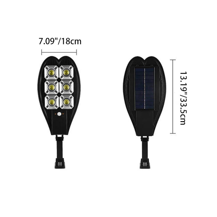 مصباح حائط خارجي بتصميم سيف LED يعمل بالطاقة الشمسية مع استشعار حركة الجسم 