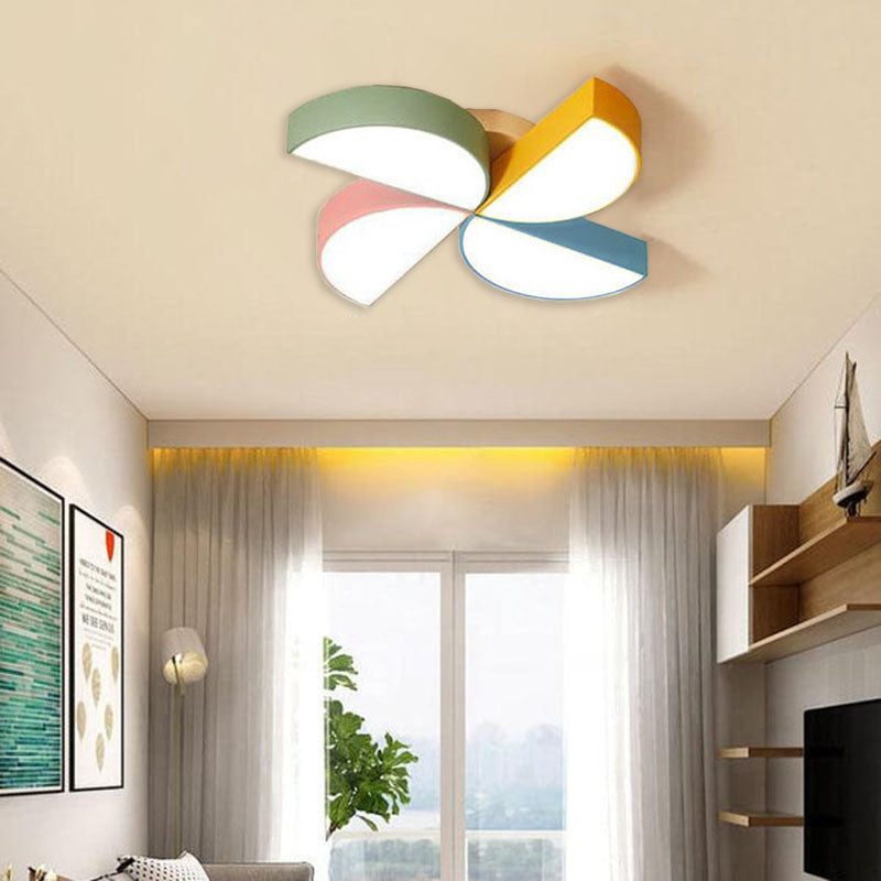 Kreative Acryl-Windmühlen-LED-Deckenleuchte 