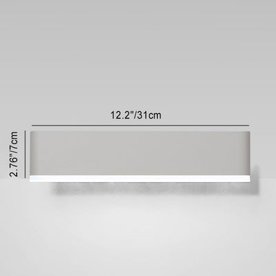 مصباح حائط LED من الأكريليك المكعب الحديدي الحديث البسيط لغرفة النوم 