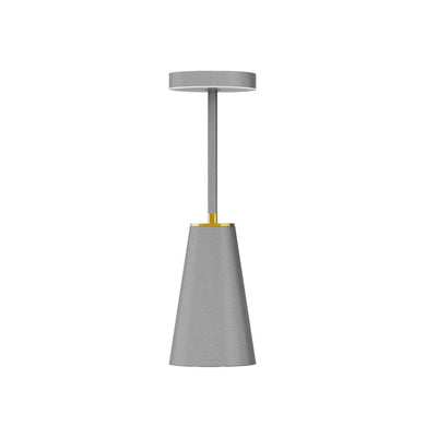 Moderne minimalistische zylindrische PC Eisen LED Tischlampe für Wohnzimmer 