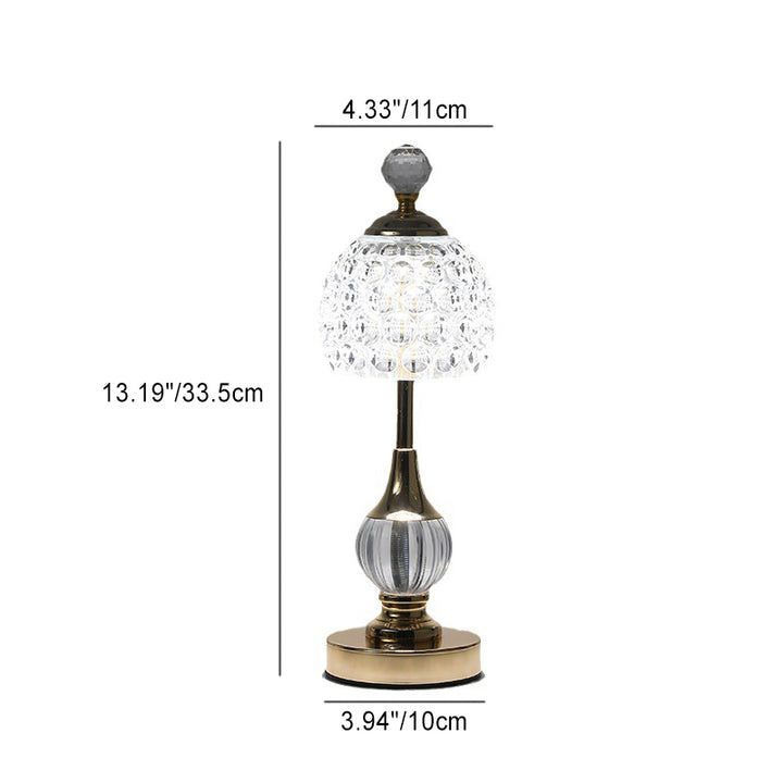 Lampe de Table LED USB en Métal et Acrylique Ananas Créative Moderne pour Chambre 