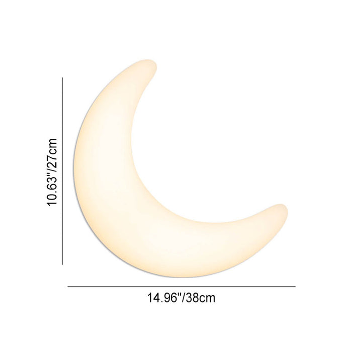 Modern Creative Acrylic Moon LED Wall Sconce Lamp