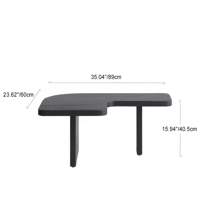 Contemporary Nordic Square Shaped Combination Pine Wood Ash Wood Coffee Table For Living Room