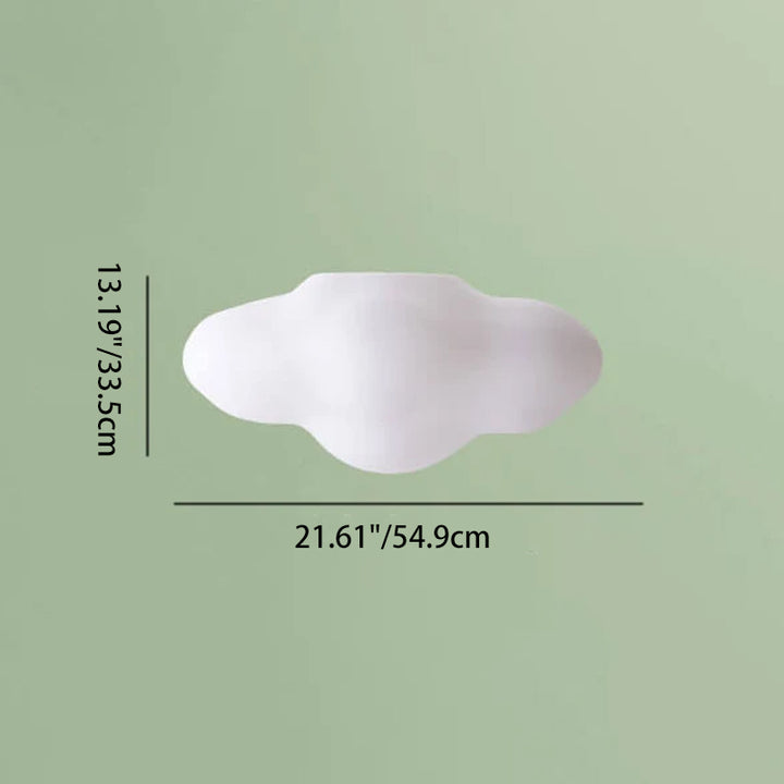 Contemporary Creative PE Floating Cloud Design Colorful LED Pendant Light For Living Room & Bedroom