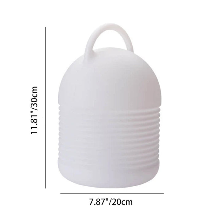 Modern Minimalist PE Cylinder Portable Colorful Night USB Rechargeable Light LED Table Lamp For Living Room & Bedroom