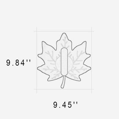 Modern Acrylic Maple Leaf Shape LED Creative Wall Sconce Lamp