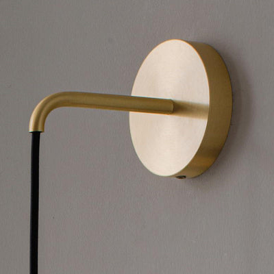 Lámpara de Aplique de Pared de 1 Luz de Cobre Lima de Lujo Nórdico 