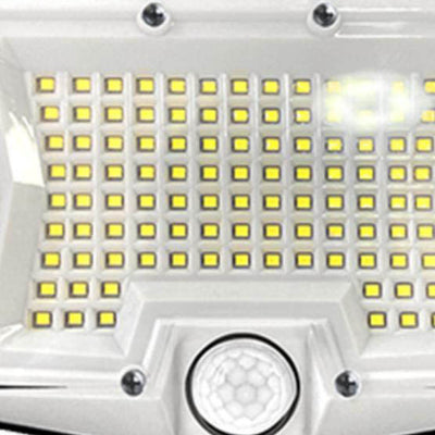 مصباح حائط LED مربع خارجي بسيط حديث يعمل بالطاقة الشمسية من ABS 