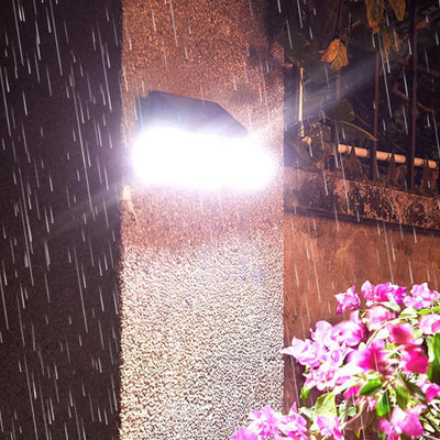 Solar Outdoor Patio Induction Super Bright LED Waterproof Area Wall Sconce Lamp