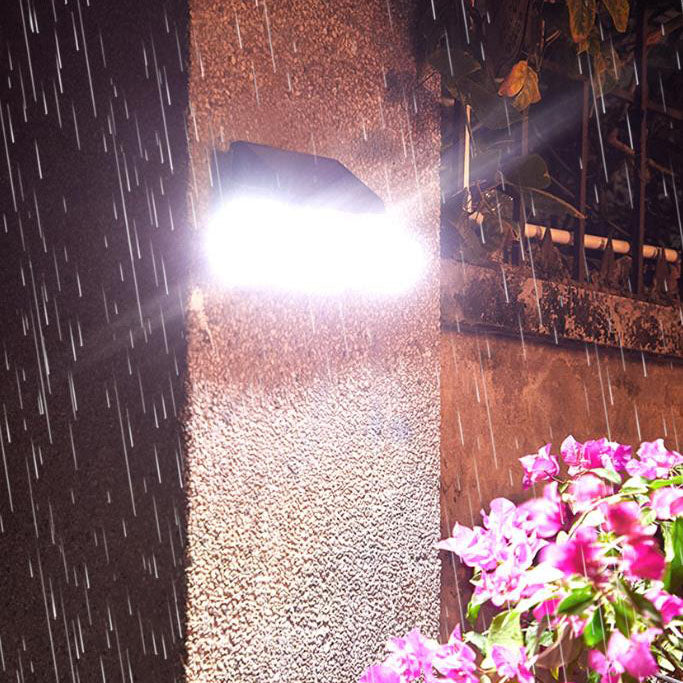 Solar Outdoor Patio Induction Super Bright LED Waterproof Area Wall Sconce Lamp
