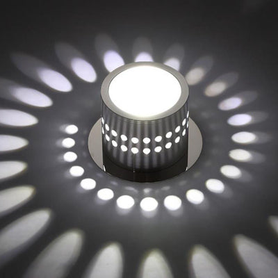 Modern Creative Round Spotlight Aluminum LED Flush Mount Ceiling Light