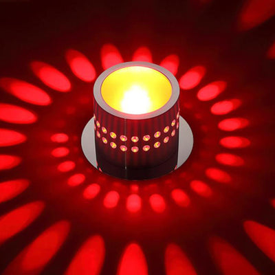 Modern Creative Round Spotlight Aluminum LED Flush Mount Ceiling Light