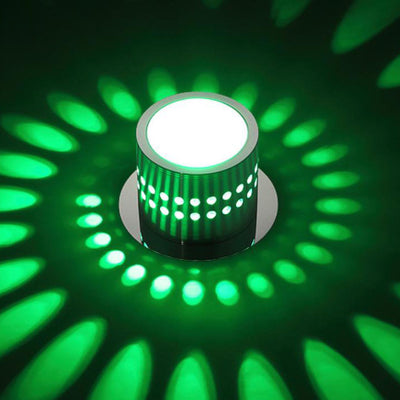 Modern Creative Round Spotlight Aluminum LED Flush Mount Ceiling Light