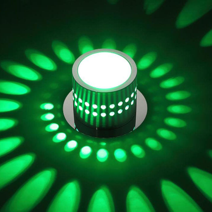Modern Creative Round Spotlight Aluminum LED Flush Mount Ceiling Light