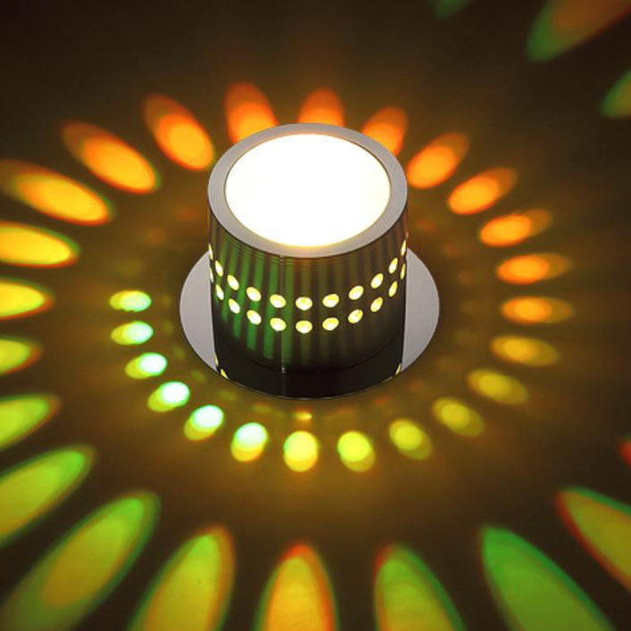 Modern Creative Round Spotlight Aluminum LED Flush Mount Ceiling Light