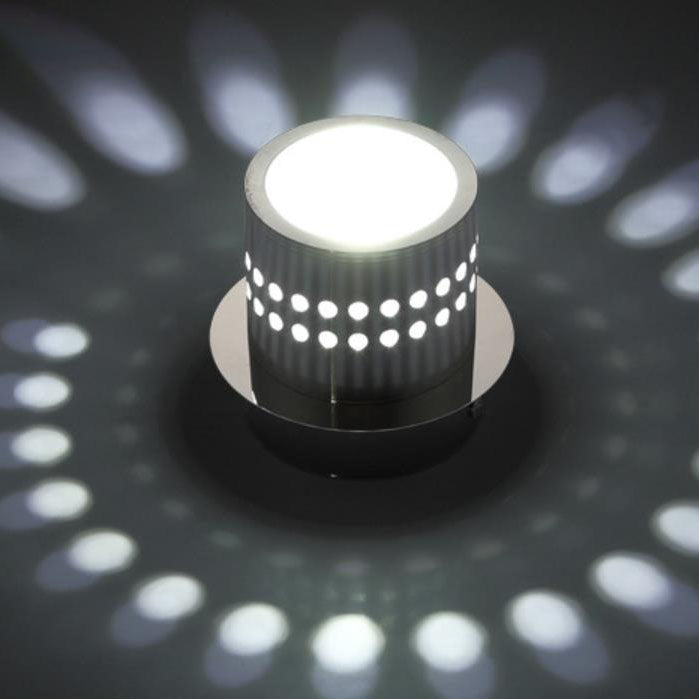 Modern Creative Round Spotlight Aluminum LED Flush Mount Ceiling Light