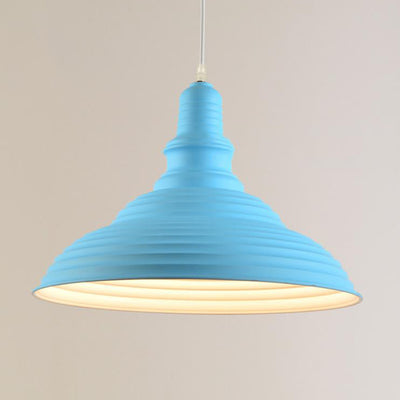Skandinavisch moderner minimalistischer Kegel Eisen 1-Licht Pendelleuchte 
