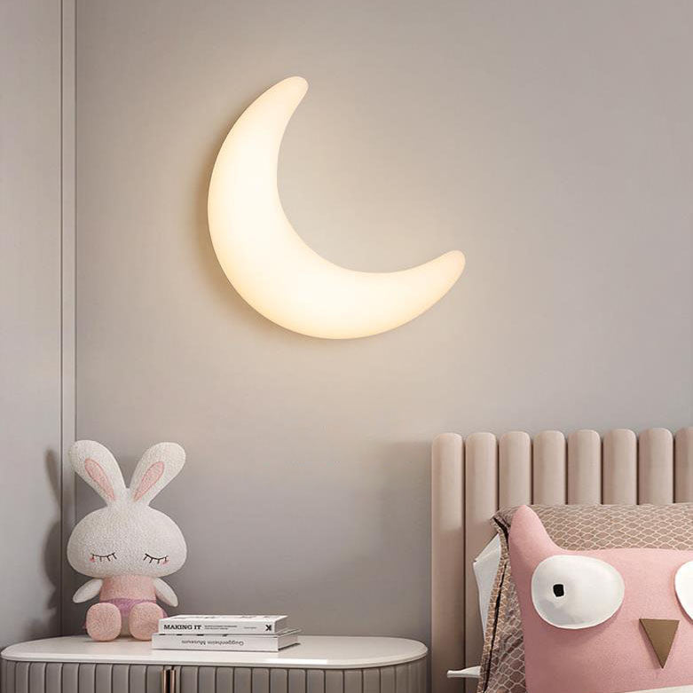 Modern Creative Acrylic Moon LED Wall Sconce Lamp