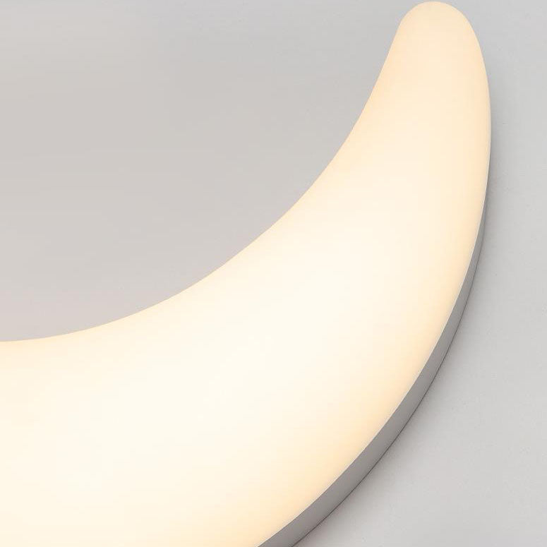 مصباح حائط LED أكريليك حديث إبداعي على شكل قمر 