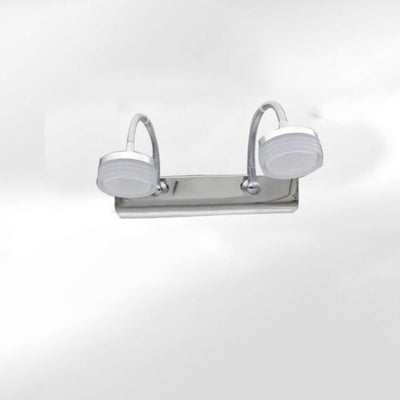 Nordic Einfacher Acrylzylinder Edelstahl LED Badezimmer Eitelkeit Spiegel Front Wand Wandleuchte 