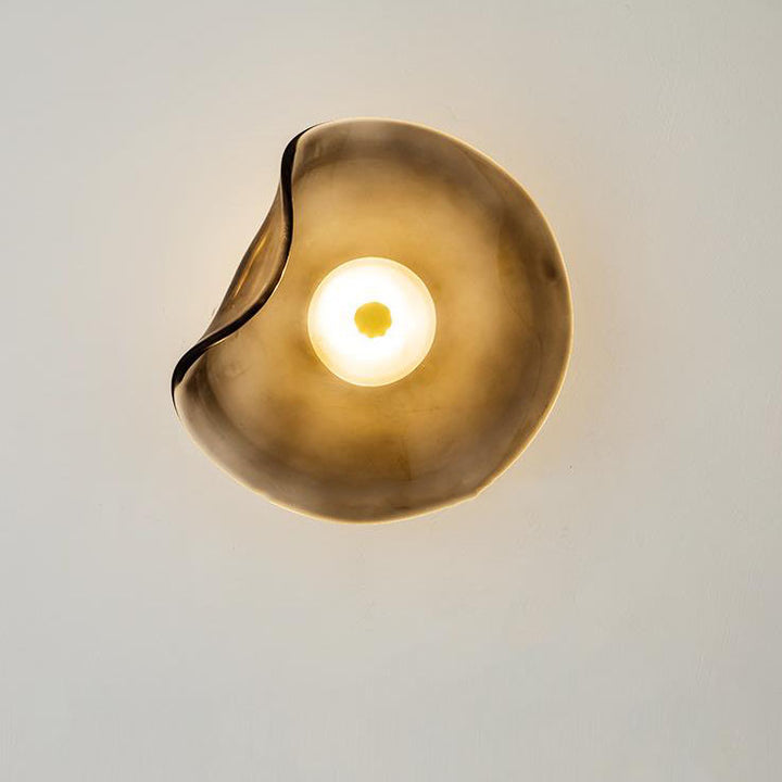 Nordic Modern Minimalist Glas Runde Form LED Wandleuchte 