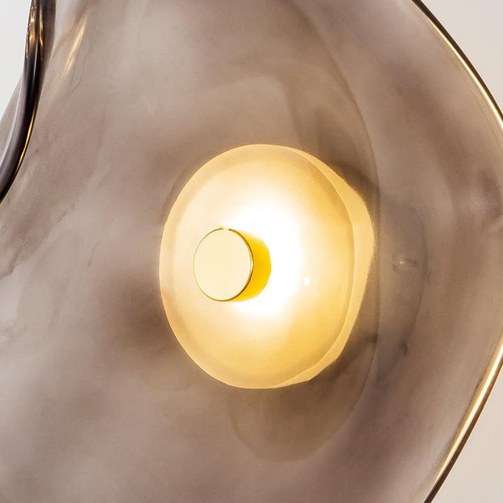 Nordic Modern Minimalist Glas Runde Form LED Wandleuchte 