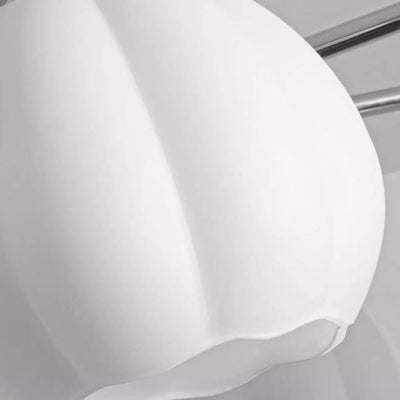 Moderne Einfachheit Holzbeschläge Glasstreifen 3/5/6/8-Licht Kronleuchter für Wohnzimmer 