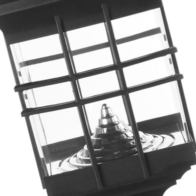 Moderne Einfachheit Solar-Quadrat-Laterne LED-Rasen-Boden-Einsatz Landschaftslicht für den Garten 