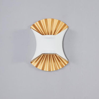 Contemporary Creative Shell Design Aluminum Waterproof LED Wall Sconce Lamp For Outdoor Patio