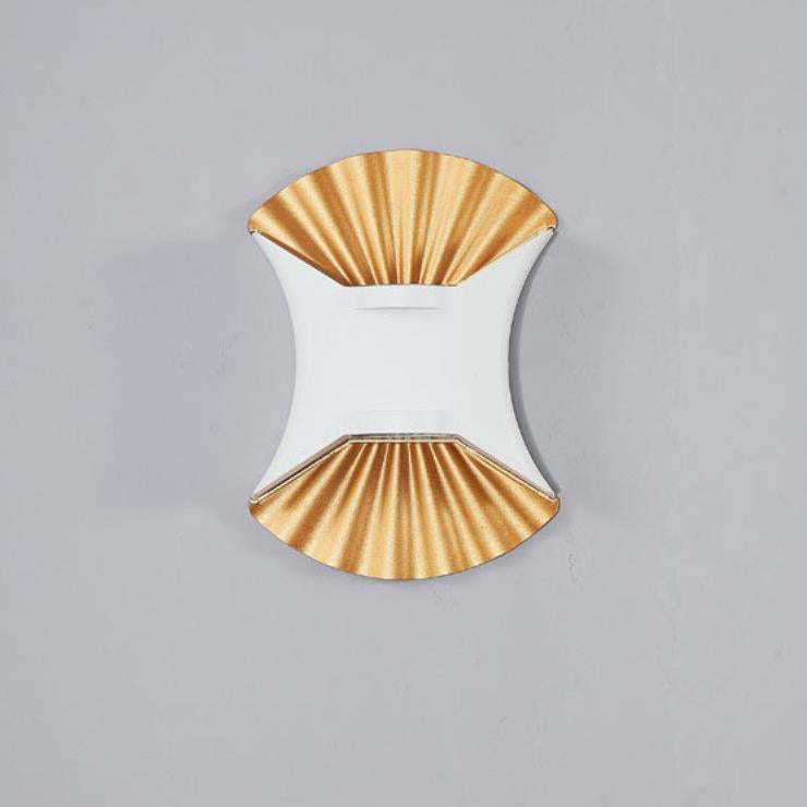 Contemporary Creative Shell Design Aluminum Waterproof LED Wall Sconce Lamp For Outdoor Patio