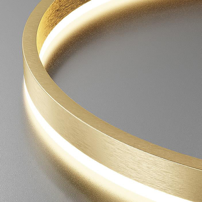 Lustre LED en aluminium et acrylique à plusieurs niveaux, moderne et minimaliste, pour salon 