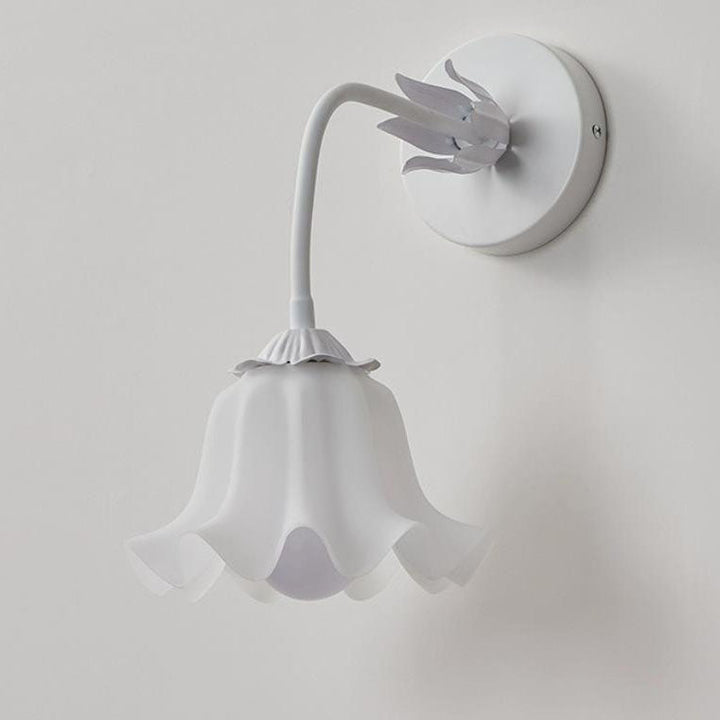 Applique murale 1 lumière avec abat-jour en forme d&