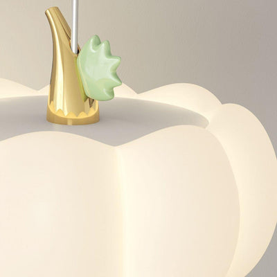 Éclairage semi-encastré LED en fer PE à base de disque en forme de citrouille minimaliste moderne pour chambre 