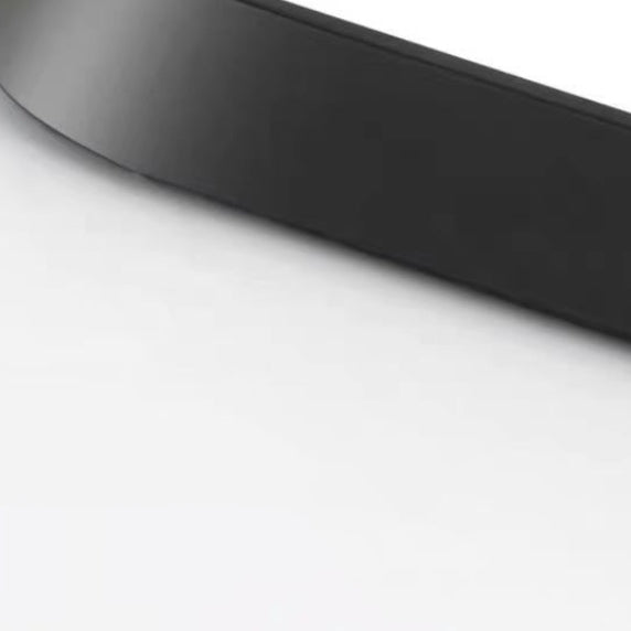 Modern Minimalist Elliptical Strip Iron Acrylic LED Flush Mount Ceiling Light For Hallway