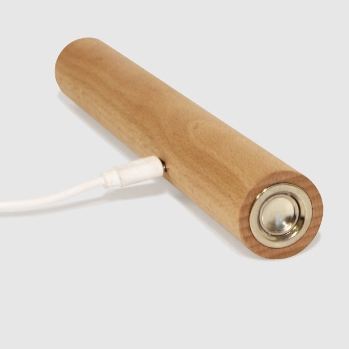 Moderne minimalistische magnetische Holzstab Schatten USB faltbare LED Tischlampe für Studie 