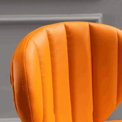 Tabouret de bar carré moderne minimaliste en cuir avec dossier et repose-pieds pour salle à manger 